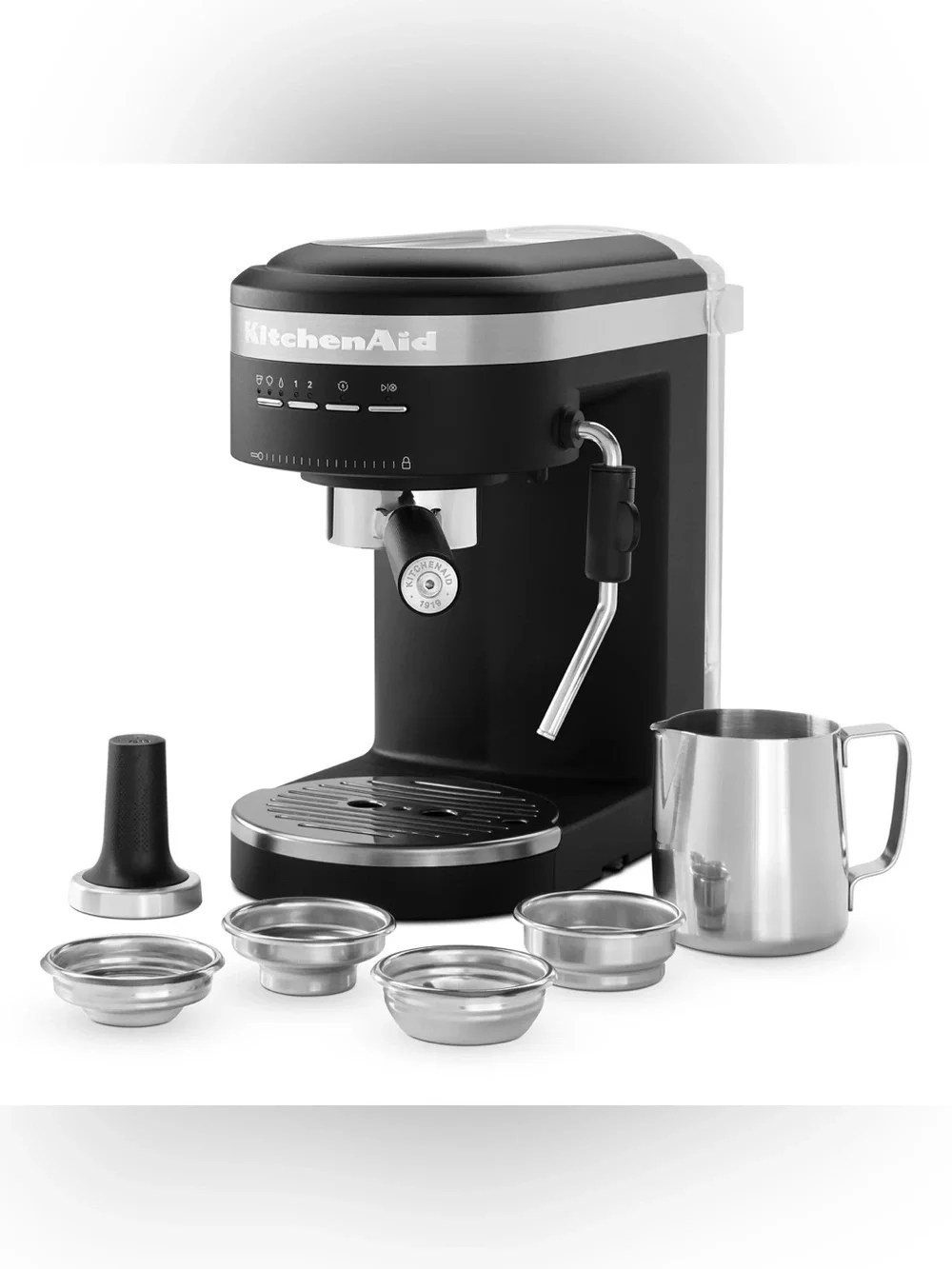 KitchenAid Semi-Automatic Espresso Machine Black Matte